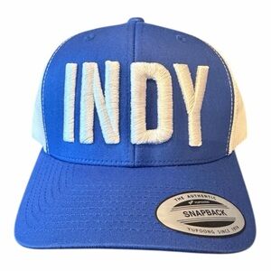 NFL COLTS “INDY” SNAPBACK TWILL TRUCKER CAP